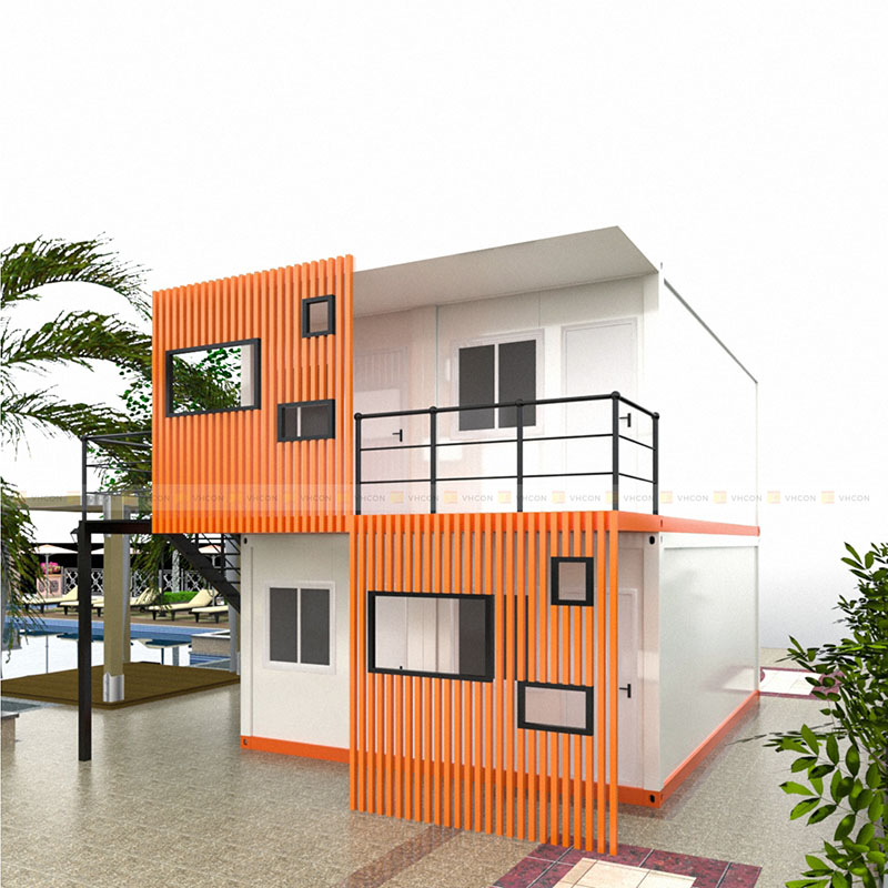 Casa contenedor plegable VHCON X3