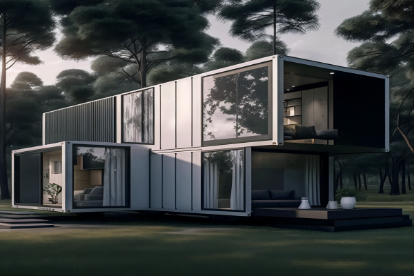 VHCON Luxury Modern Design Residentail Container House(1)