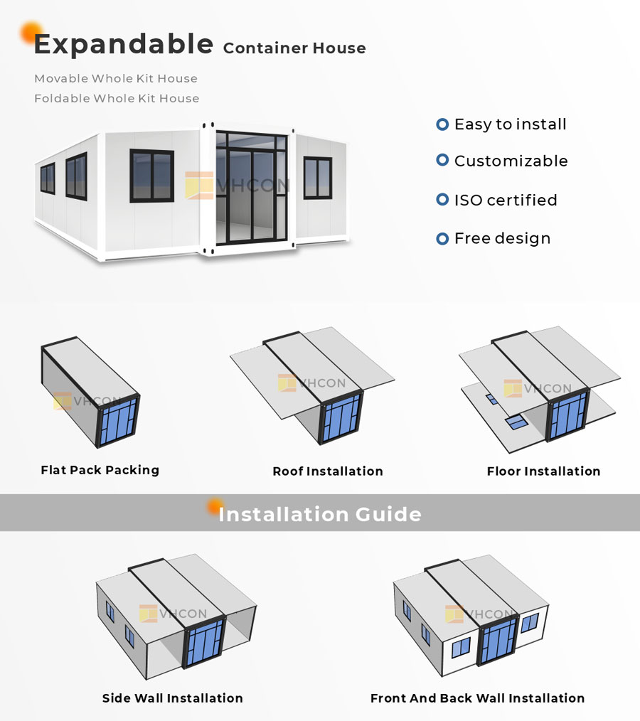 expandable container house